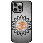 Om Symbol Vector Illustration Metal TPU Printed Case