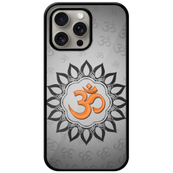 Om Symbol Vector Illustration Metal TPU Printed Case