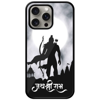 Jai Shri Ram Graphic Design Metal TPU Printed Case