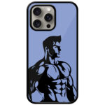 Tough Bodybuilder Vectorart  Metal TPU Printed Case