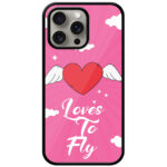 Heartwing Vector Artwork Metal TPU Printed Case
