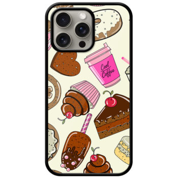Bakery Love Wallpaper Metal TPU Printed Case