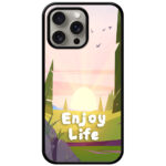 Enjoy Life Scenery Vectorart Metal TPU Printed Case
