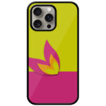 Tricolor Butterfly Icon Design Metal TPU Printed Case