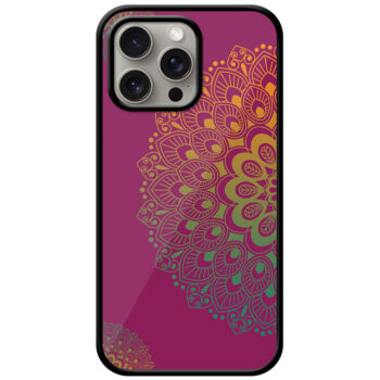 Elegant Rangoli Decoration Art Metal TPU Printed Case