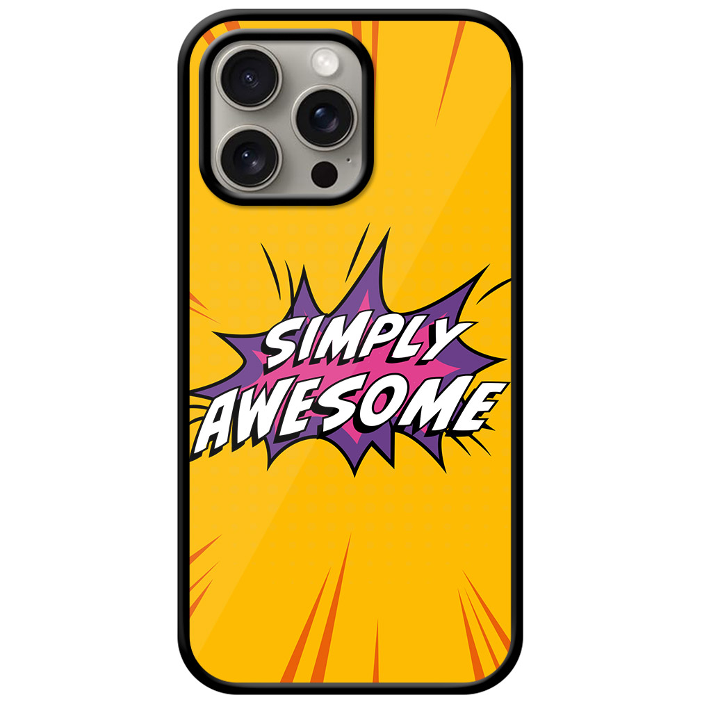 Simply Awesome Vector Design Metal TPU Printed Case