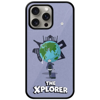 The Xplorer Vector Illustration Metal TPU Printed Case
