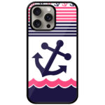 Heavy Ship Anchor Vector Design Metal TPU Printed Case