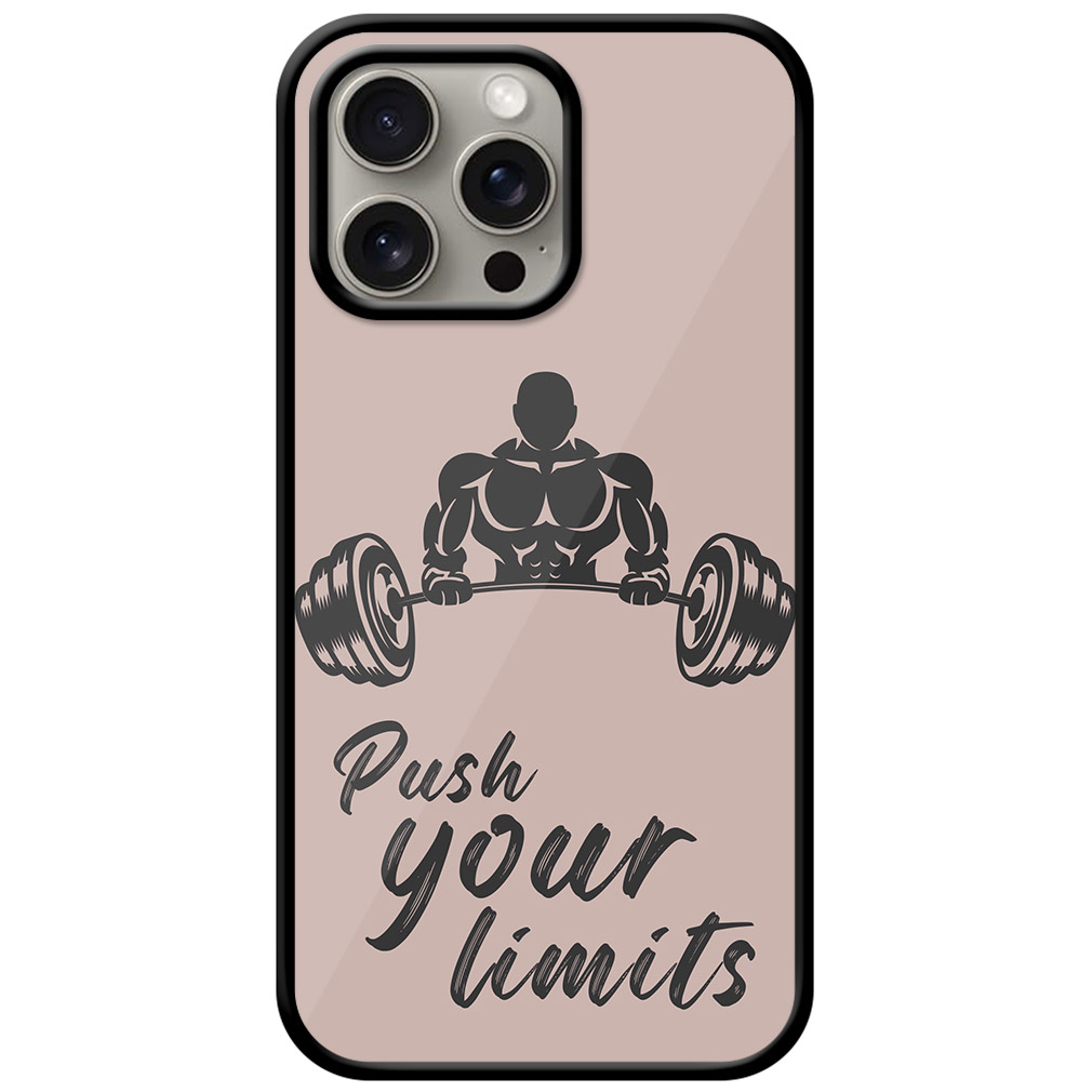 Push Your Limits Sketchart Metal TPU Printed Case