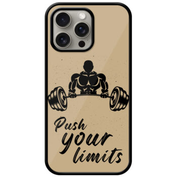 Push Your Limits Sketchart Metal TPU Printed Case