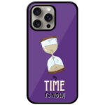 Hourglass Vector Illustration Metal TPU Printed Case