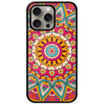 Mandala Artform Rangoli Pattern Metal TPU Printed Case
