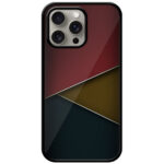 Glossy Metallic Lustre Design Metal TPU Printed Case