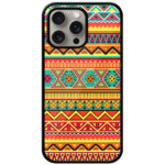 Ethnic Tribal Pattern Design Metal TPU Printed Case