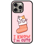 Cool Cat Christmas Stocking Artwork Metal TPU Printed Case