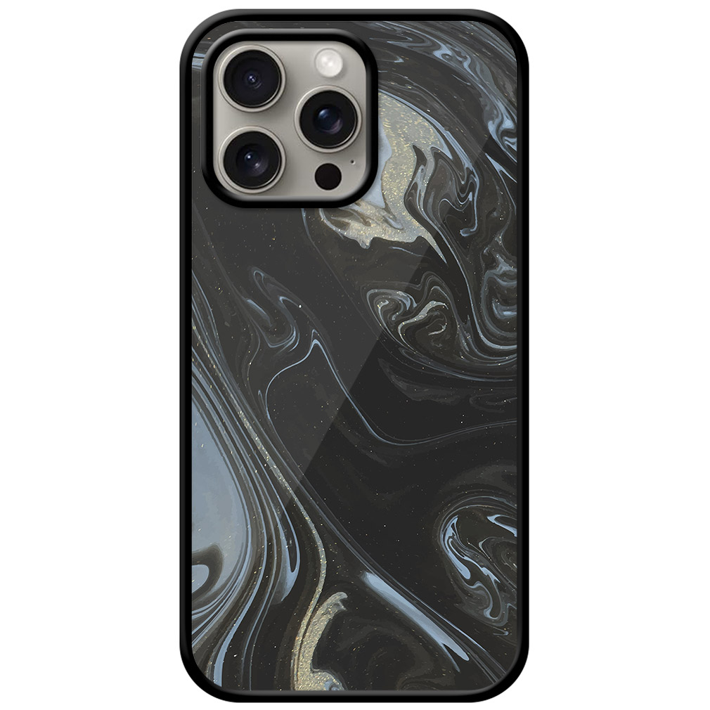 Artistically Beautiful Paintmix Design Metal TPU Printed Case