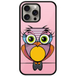 Cute Cartoon Owl Clipart Metal TPU Printed Case