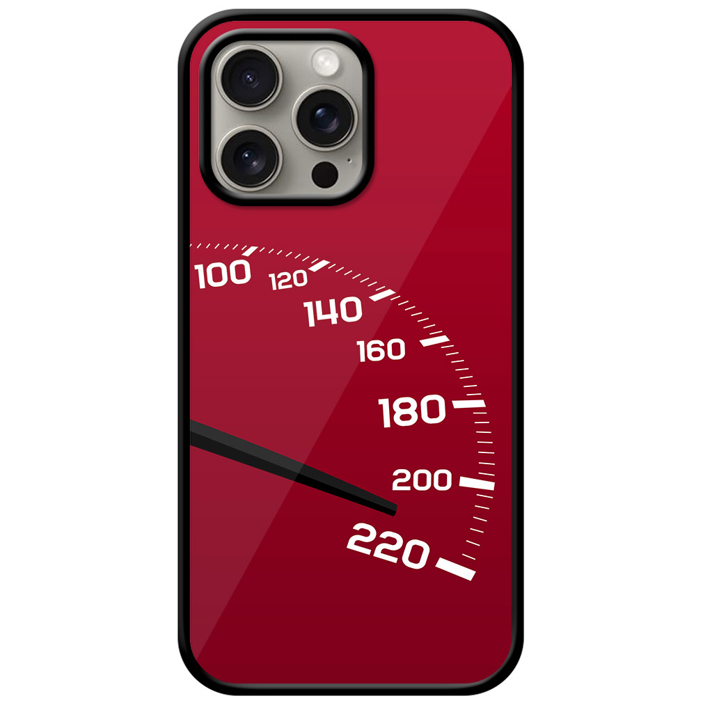 Speedometer Clipart Metal TPU Printed Case