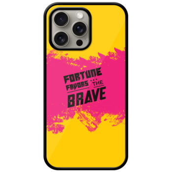 Fortune Quote Textart Metal TPU Printed Case