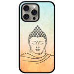Lord Budha Sketch Illustration Metal TPU Printed Case