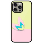 Tricolor Butterfly Icon Design Metal TPU Printed Case