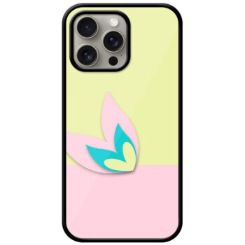 Tricolor Butterfly Icon Design Metal TPU Printed Case