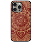 Elegant Gold Mandala Design Metal TPU Printed Case