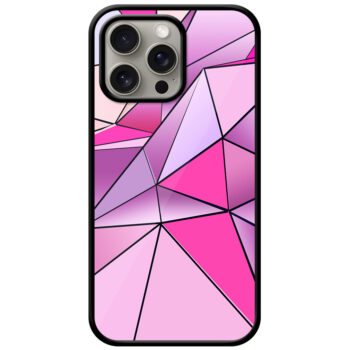 Sparkling Crystals Design Metal TPU Printed Case