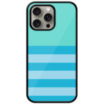 Abstract Line Pattern Metal TPU Printed Case