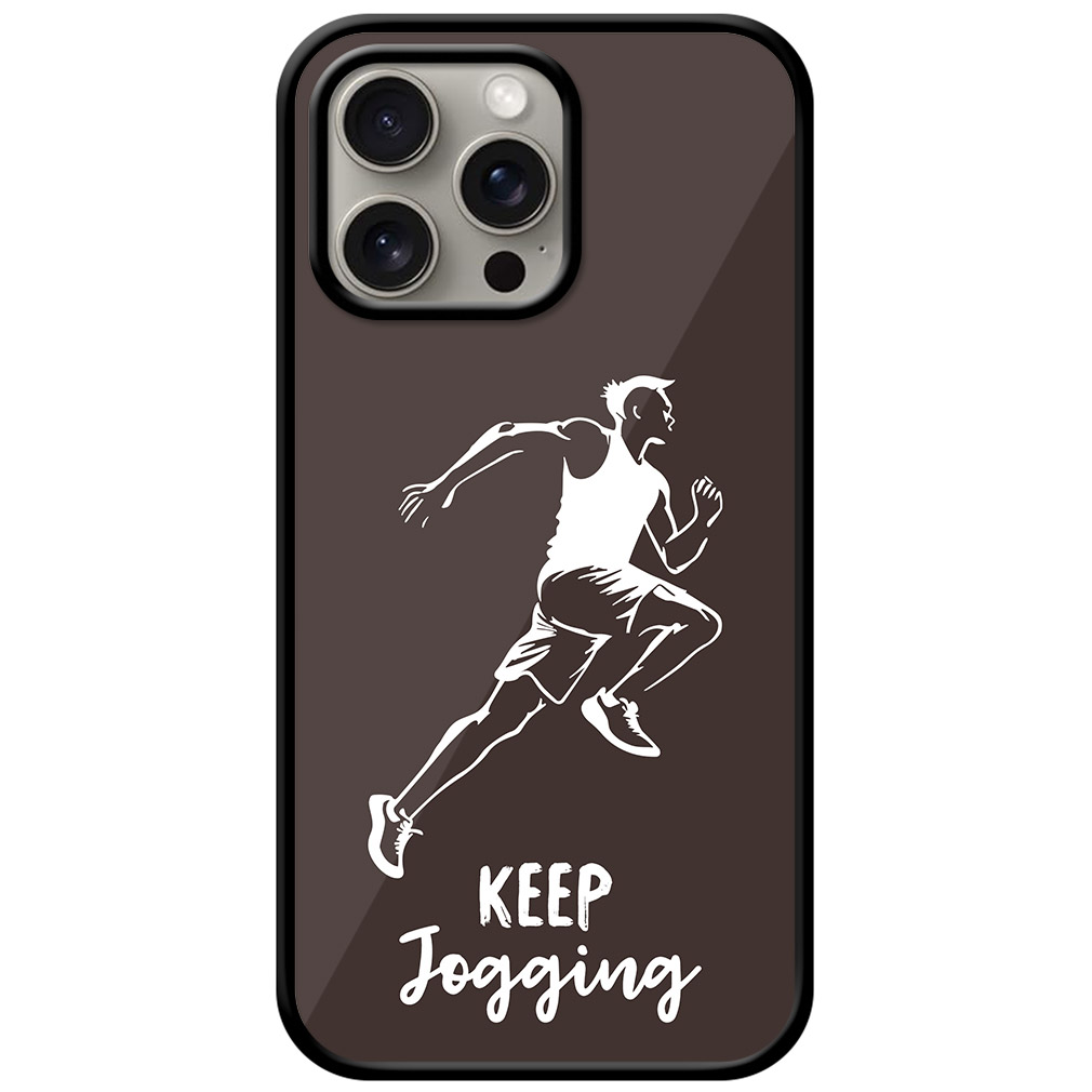 Jogging Sketchart Ilustration Metal TPU Printed Case