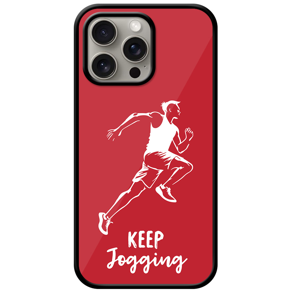 Jogging Sketchart Ilustration Metal TPU Printed Case