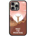 Made For Mountains Vectorart Metal TPU Printed Case