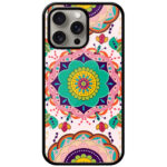 Multicolor Rangoli Artwork Metal TPU Printed Case