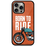 Born to Ride Superbike Metal TPU Printed Case
