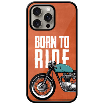 Born to Ride Superbike Metal TPU Printed Case