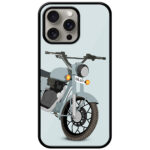 Royal Heavy Bike Vector Art Metal TPU Printed Case