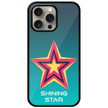 Shining Star Vector Design Metal TPU Printed Case
