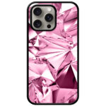 Ornamental Crystal Design Metal TPU Printed Case