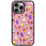 Yummy Icecream Pattern Metal TPU Printed Case