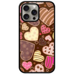 Pretty Heart Collection Metal TPU Printed Case