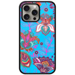 Adorable Seamless Flower Design Metal TPU Printed Case