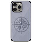 Vintage Compass Vector Illustration Metal TPU Printed Case