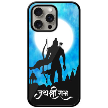 Jai Shri Ram Graphic Design Metal TPU Printed Case