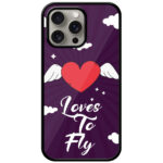Heartwing Vector Artwork Metal TPU Printed Case