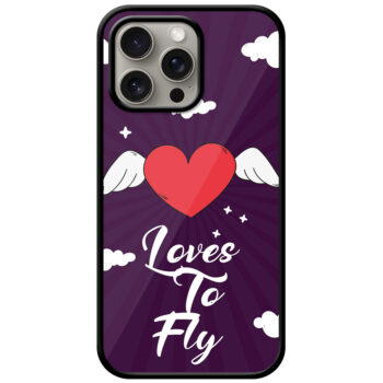 Heartwing Vector Artwork Metal TPU Printed Case