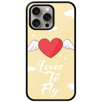 Heartwing Vector Artwork Metal TPU Printed Case