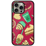 Bakery Love Wallpaper Metal TPU Printed Case
