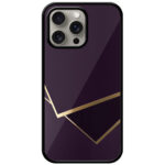 Abstract Glossy Metal Design Metal TPU Printed Case