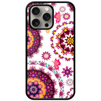 Striking Rangoli Colorful Artwork Metal TPU Printed Case
