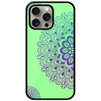 Elegant Rangoli Decoration Art Metal TPU Printed Case